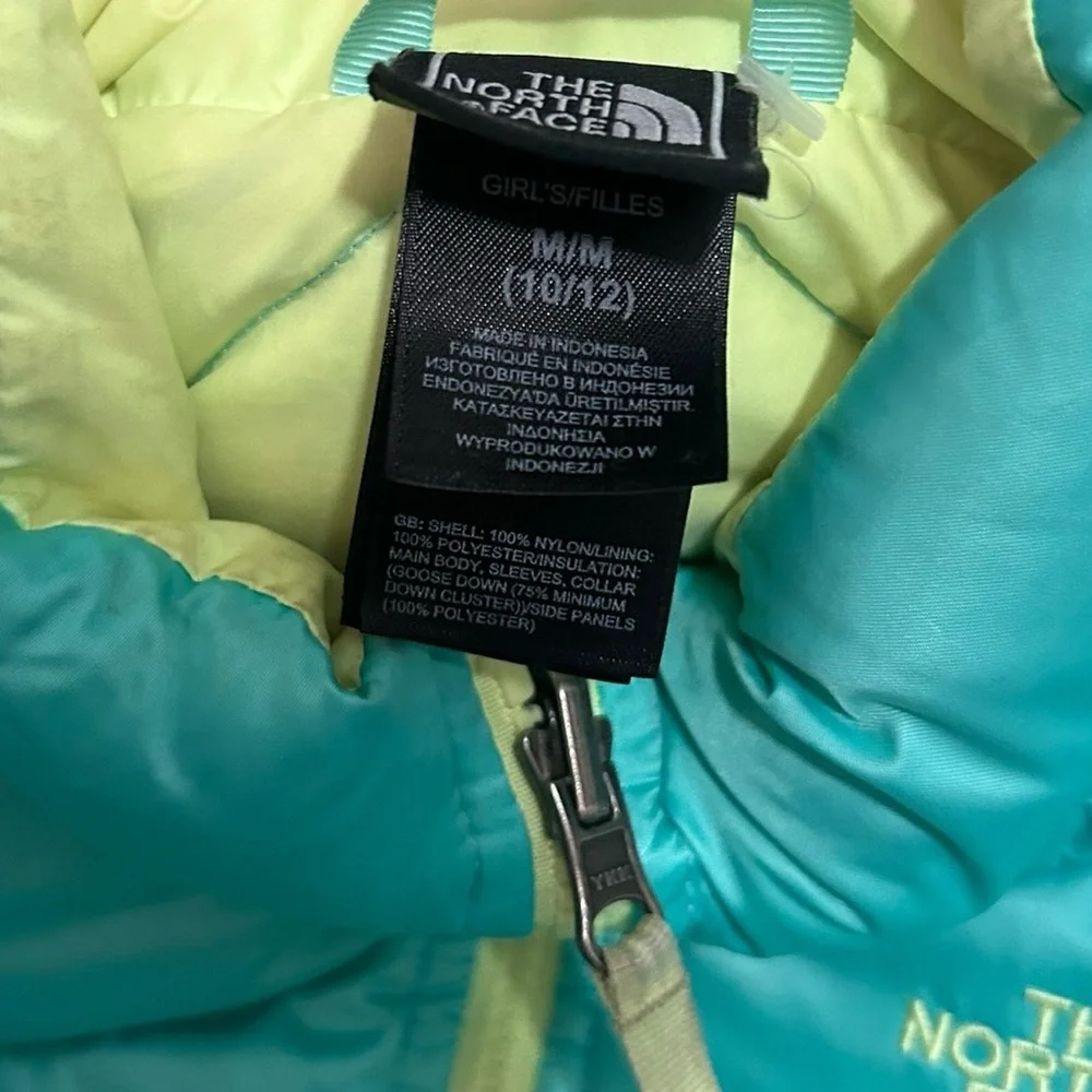 THE NORTH FACE ACONCAGUA DOWN FULL ZIP PUFFER JACKET